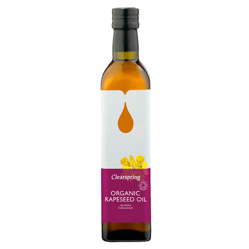 Clearspring Rapsolie Økologisk | 500 ml fra Clearspring på Mecindo.dk