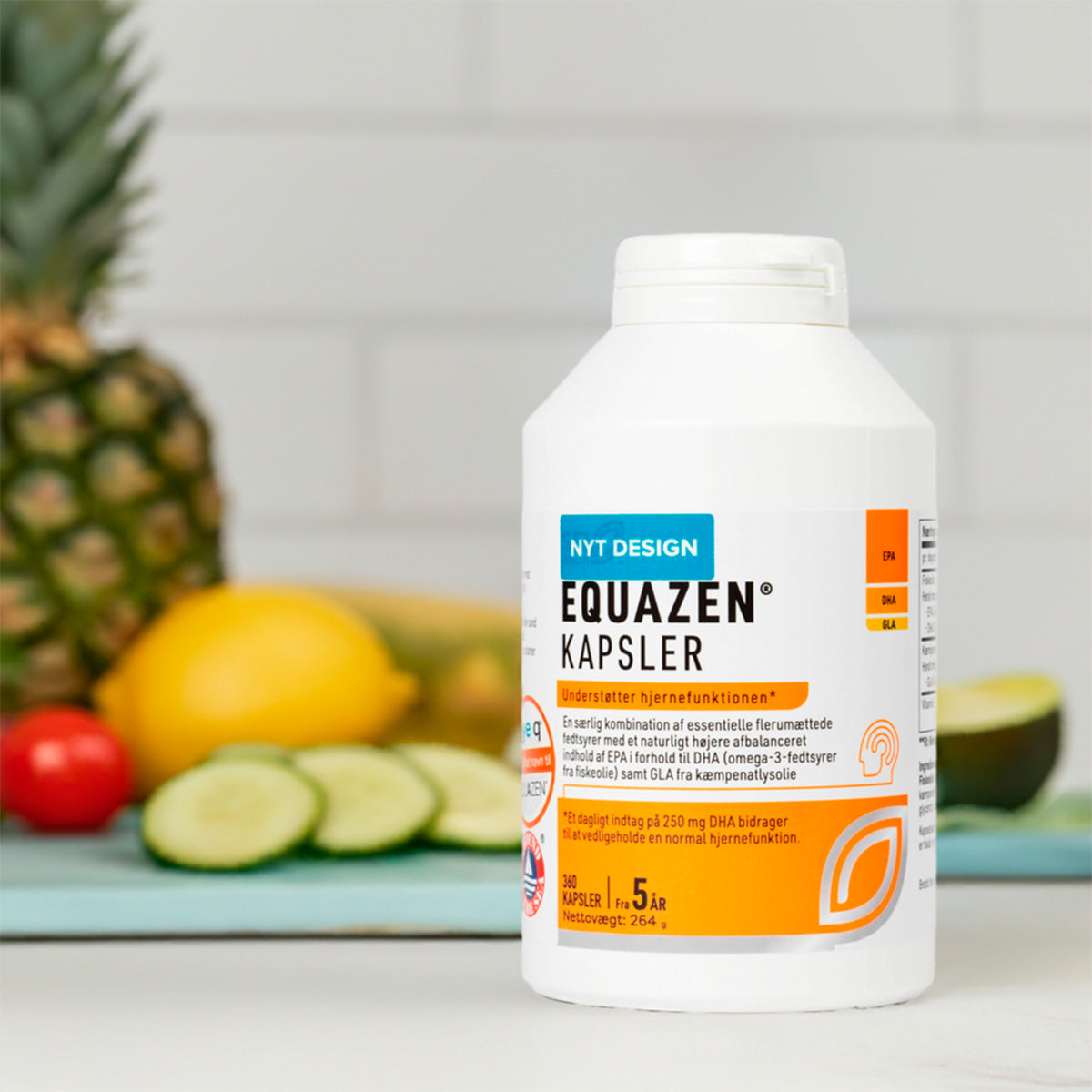 Equazen Eye Q Fiskeolie | 360 kapsler fra Equazen på Mecindo.dk