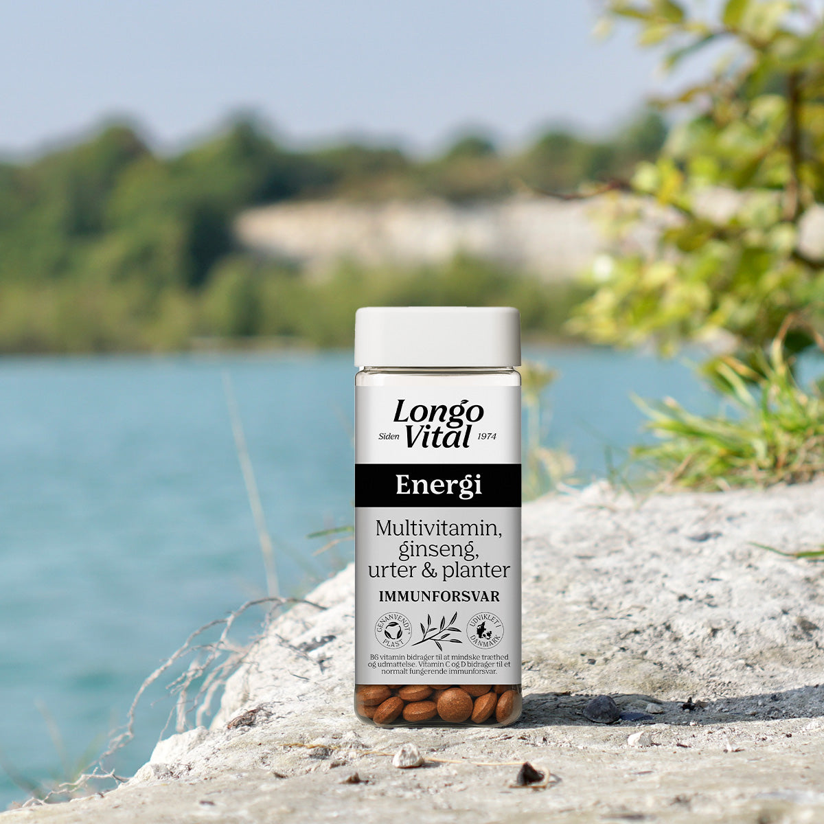 Longo Multivitamin Energi | 180 Tabl. fra Longo på Mecindo.dk