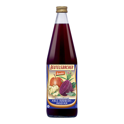 Beutelsbacher Æble-rødbede-ingefær Saft Ø Demeter | 750 ml fra Beutelsbacher på Mecindo.dk