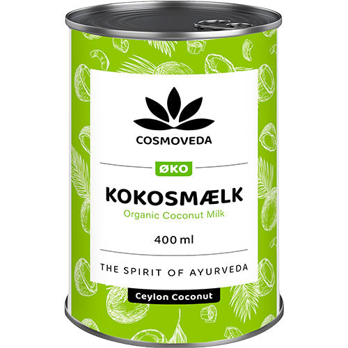 Cosmoveda Kokosmælk Økologisk | 400 ml fra Cosmoveda på Mecindo.dk