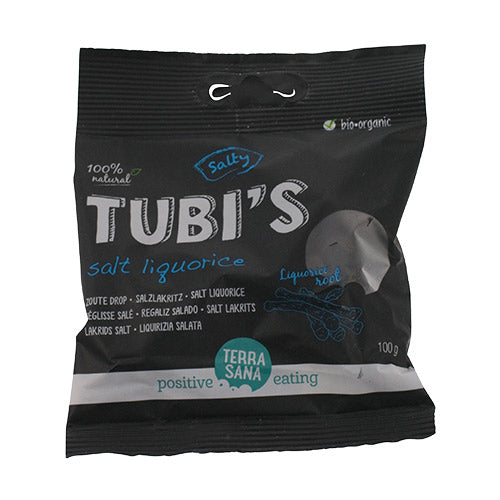 Terrasana Lakrids Skåret Salt Økologisk | 100 gr fra Terrasana på Mecindo.dk