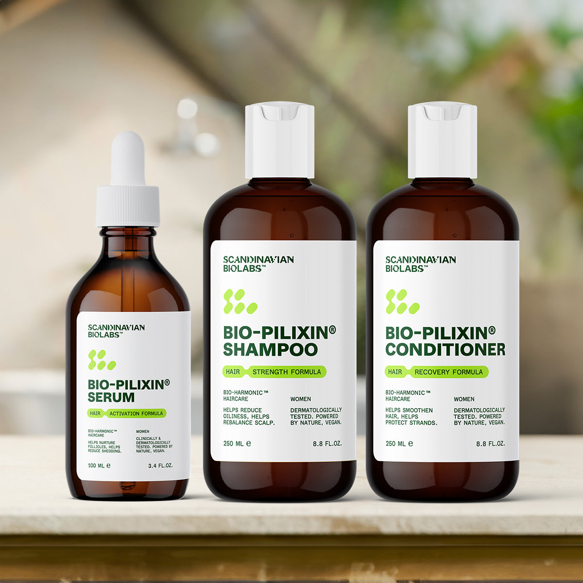 Scandinavian Biolabs Hair Activation Routine - Women fra Scandinavian Biolabs på Mecindo.dk