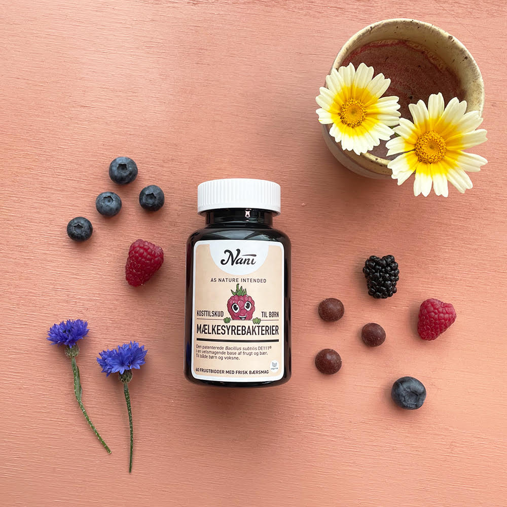 Nani Mælkesyrebakterier Til Børn | 60 gummies fra Nani på Mecindo.dk