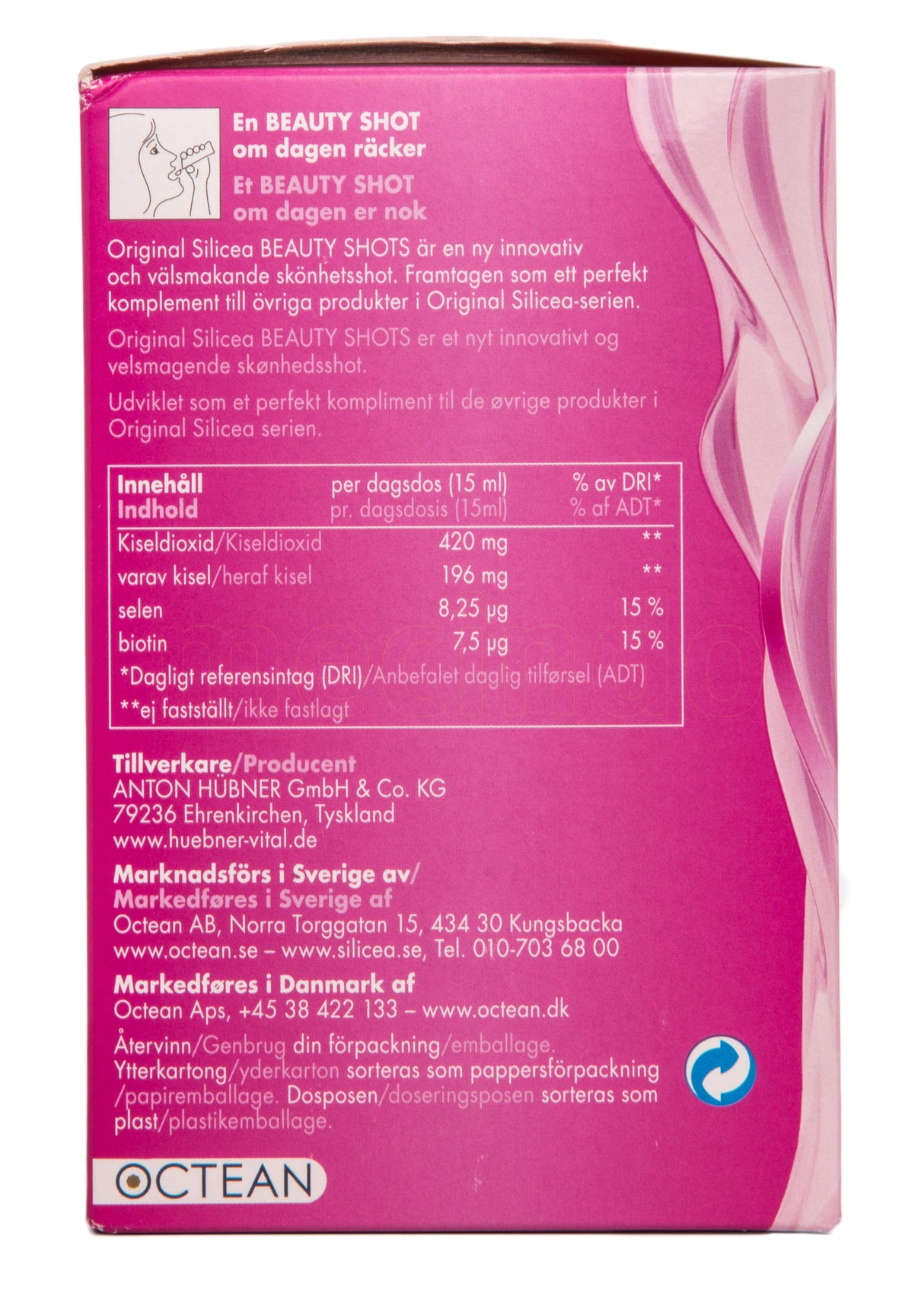 Silicea Original Beauty Shots | 450 ml fra Silicea på Mecindo.dk