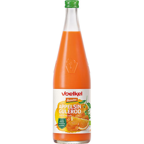 Voelkel Appelsin- Og Gulerodssaft Økologisk Demeter | 700 ml fra Voelkel på Mecindo.dk