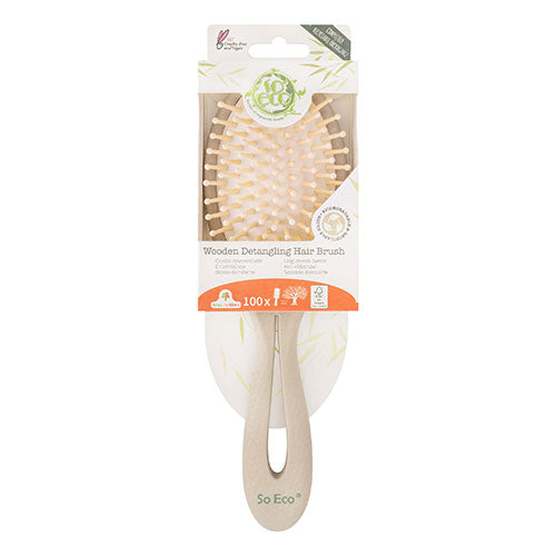 So Eco Biodegradable Gentle Detangling Brush fra So Eco på Mecindo.dk