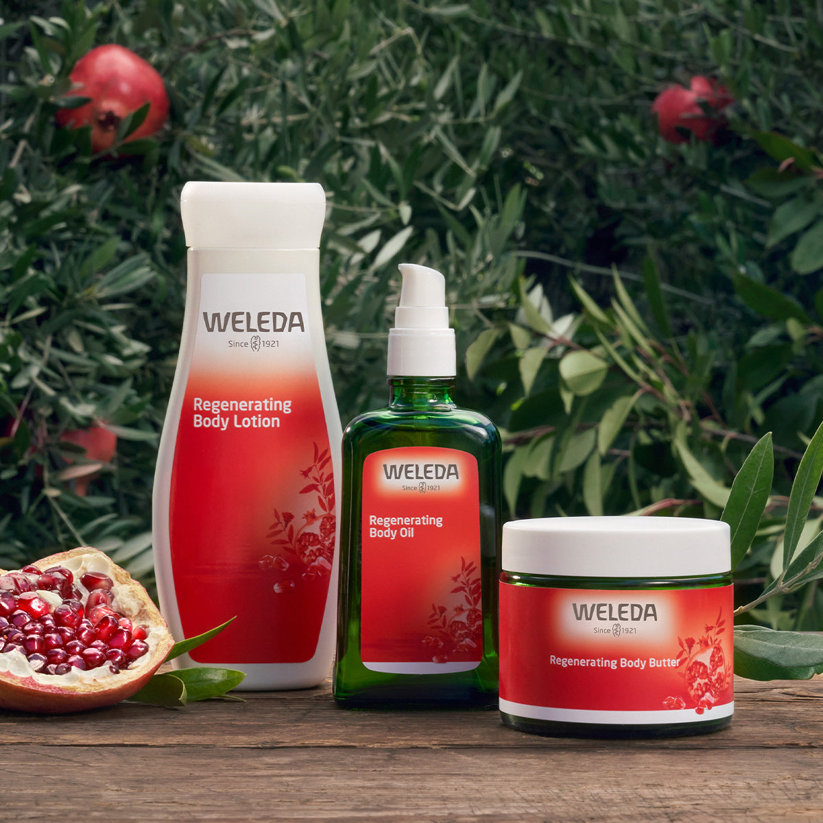 Weleda Regenerating Body Butter Pomegranate | 150 ml fra Weleda på Mecindo.dk
