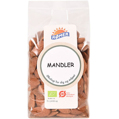 Rømer Mandler Økologisk | 200 gr fra Rømer på Mecindo.dk
