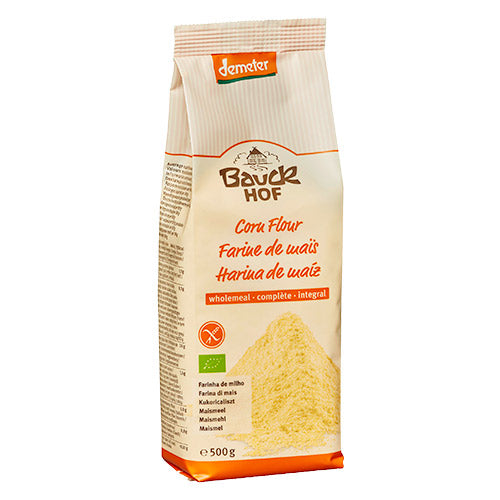 Bauckhof Majsmel Gl. Fri Økologisk | 500 gr fra Bauckhof på Mecindo.dk