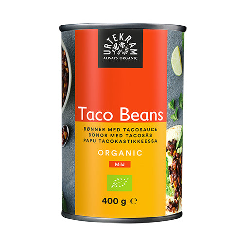 Urtekram Taco Beans Økologisk | 400 gr fra Urtekram på Mecindo.dk