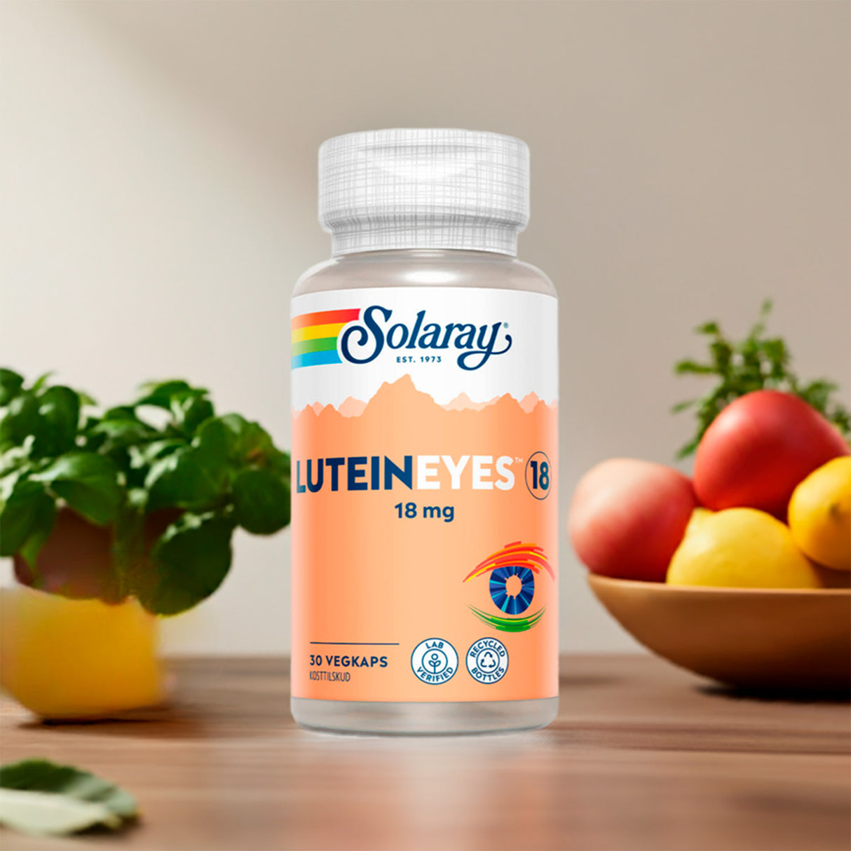 Solaray Lutein Eyes | 30 kapsler fra Solaray på Mecindo.dk