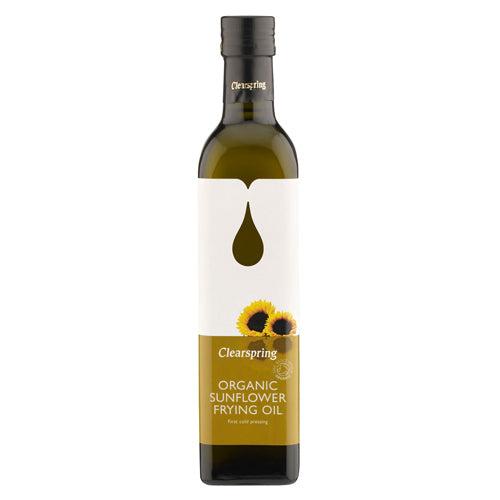 Clearspring Solsikkeolie Stege Økologisk | 500 ml fra Clearspring på Mecindo.dk