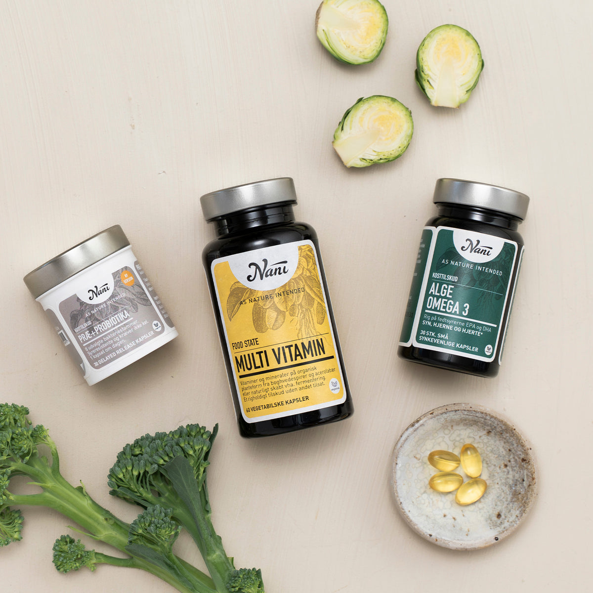 Nani Præ+Probiotika | 30 kapsler fra Nani på Mecindo.dk