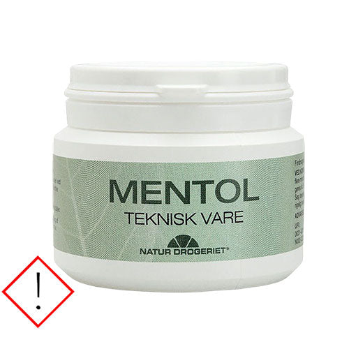 Natur-Drogeriet Mentol Krystal Råvare Til Kosmetik | 30 gr fra Natur-Drogeriet på Mecindo.dk