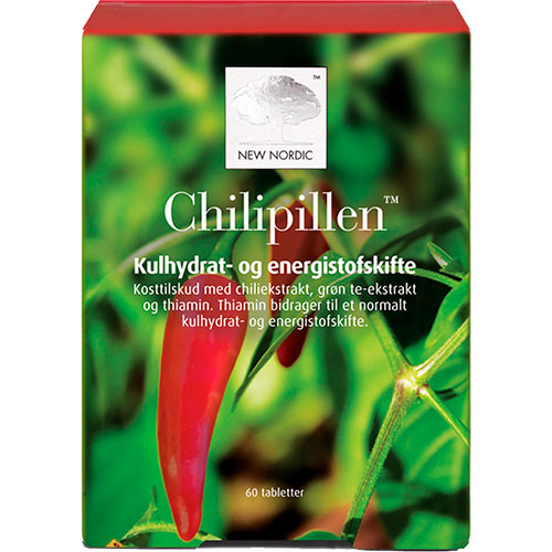 New Nordic Chilipillen | 60 Tabl. fra New Nordic på Mecindo.dk