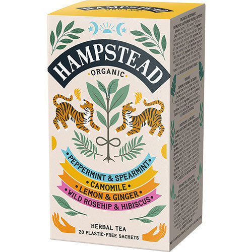 Hampstead Tea Urtete Selection Pack Økologisk | 20 br fra Hampstead Tea på Mecindo.dk