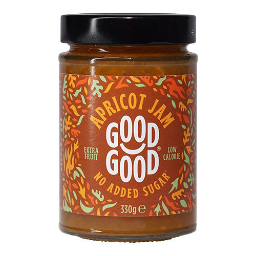 Good Good Stevia Abrikosmarmelade | 330 gr fra Good Good på Mecindo.dk