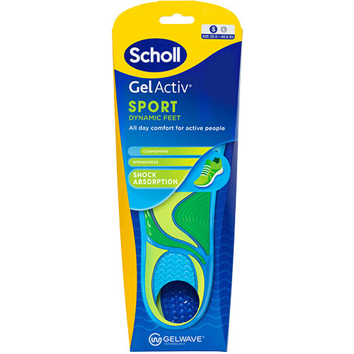 Scholl Gel Activ Insole Sport (S) fra Scholl på Mecindo.dk
