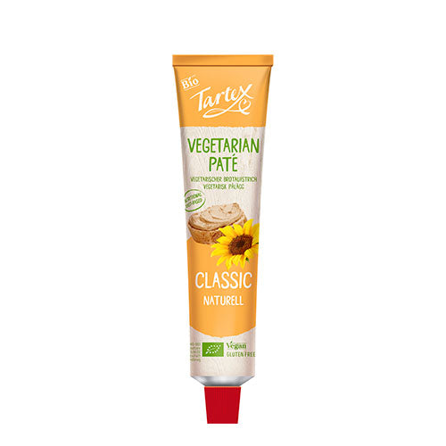 Tartex Paté Natural Tube Økologisk | 200 gr fra Tartex på Mecindo.dk