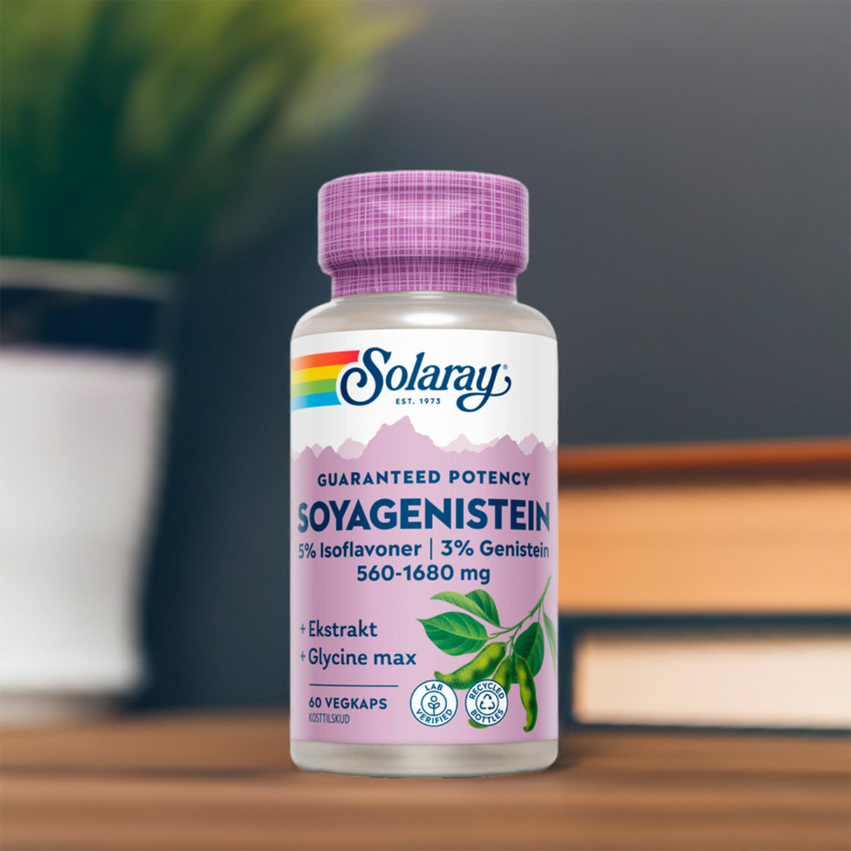 Solaray Soyagenistein | 60 kapsler fra Solaray på Mecindo.dk