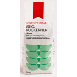 Skærtoft mølle Rugkerner Skårne Økologisk | 500 gr fra Skærtoft mølle på Mecindo.dk