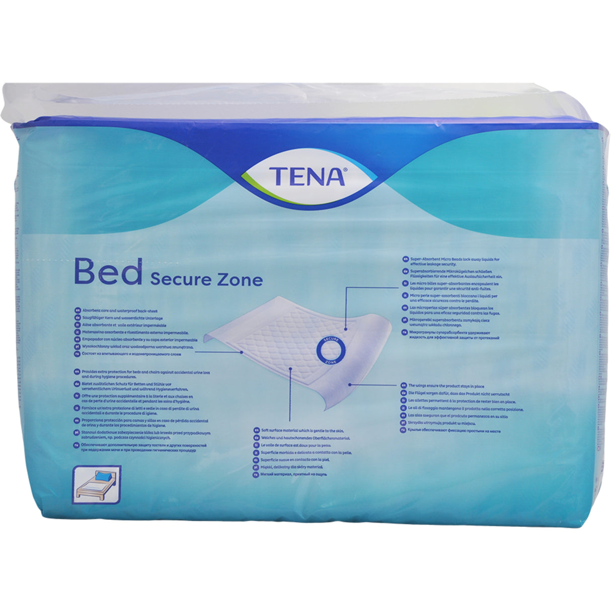 Tena Underlag Med Vinger 80 X 180 Cm fra Tena på Mecindo.dk