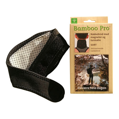Bamboo Pro Nakkebind Sort fra Bamboo Pro på Mecindo.dk