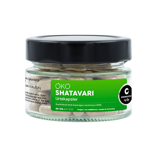 Cosmoveda Shatavari Kapsler Ø | 80 kapsler fra Cosmoveda på Mecindo.dk