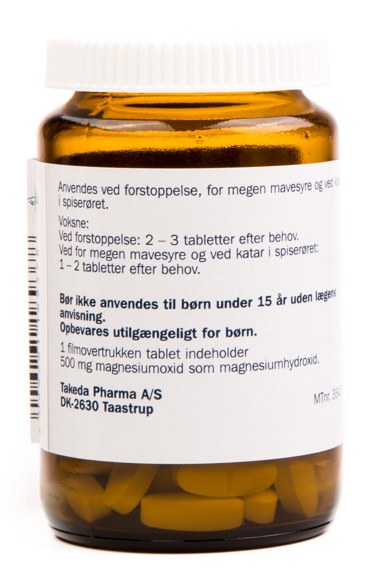 Magnesia Dak | 100 Tabl. fra Magnesia på Mecindo.dk