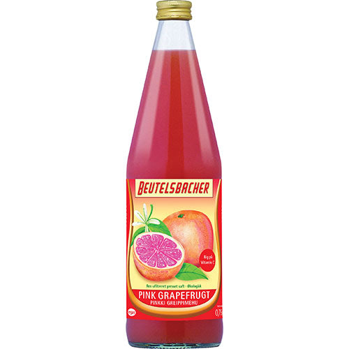 Beutelsbacher Pink Grapefrugt Saft Økologisk | 750 ml fra Beutelsbacher på Mecindo.dk
