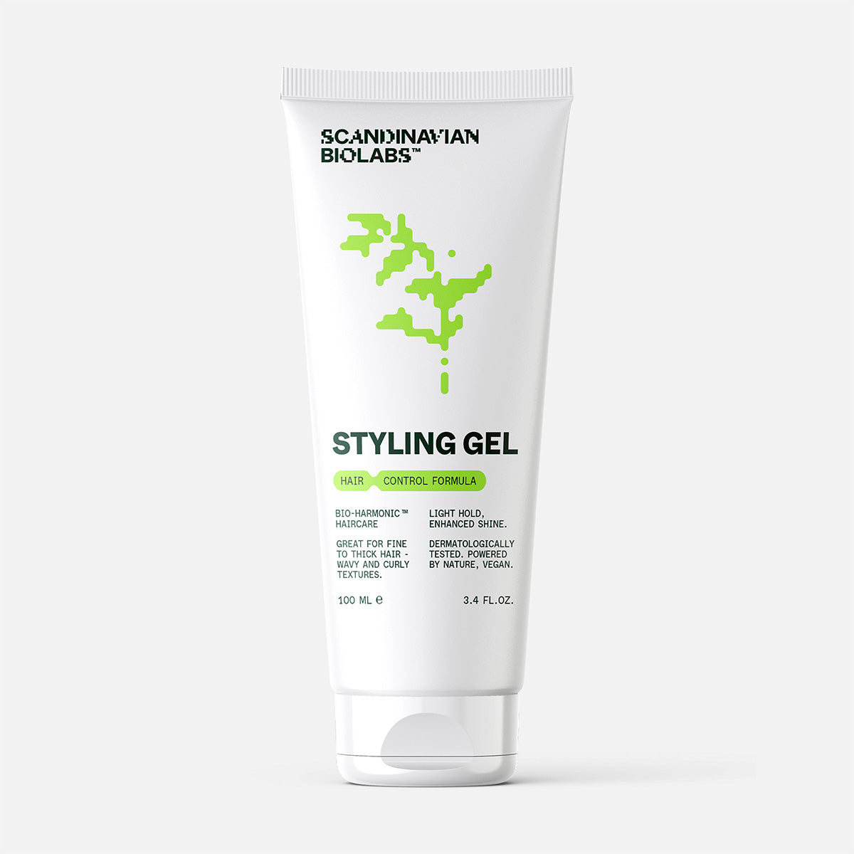 Scandinavian Biolabs Hair Styling Gel | 100 ml fra Scandinavian Biolabs på Mecindo.dk
