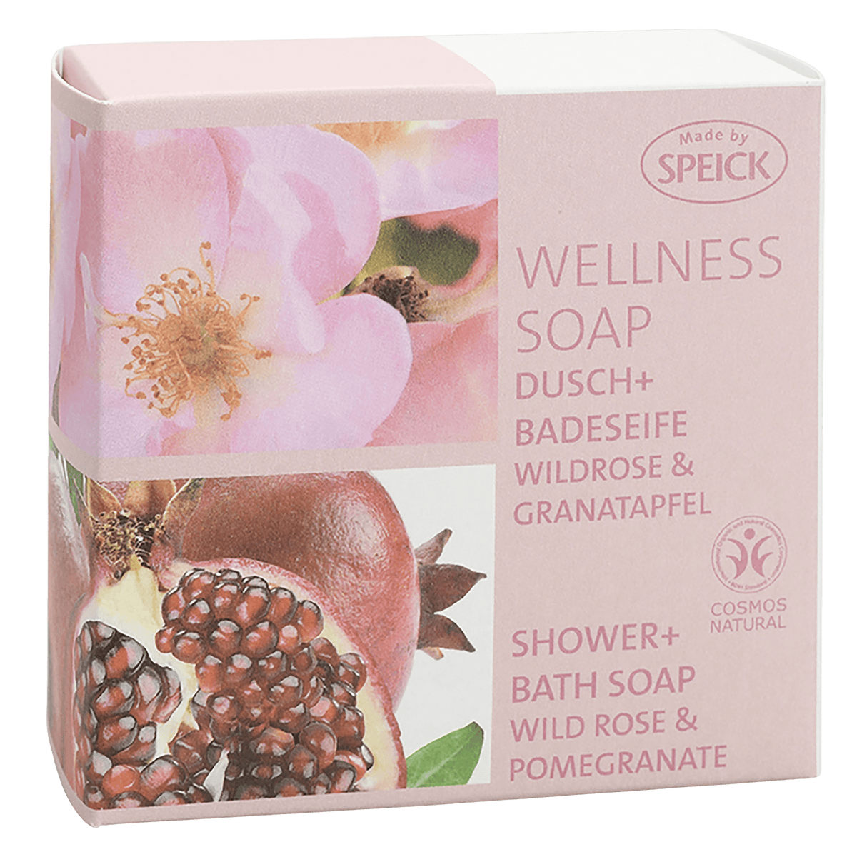 Speick Wellness Sæbe Rose Granatæble | 200 g fra Speick på Mecindo.dk