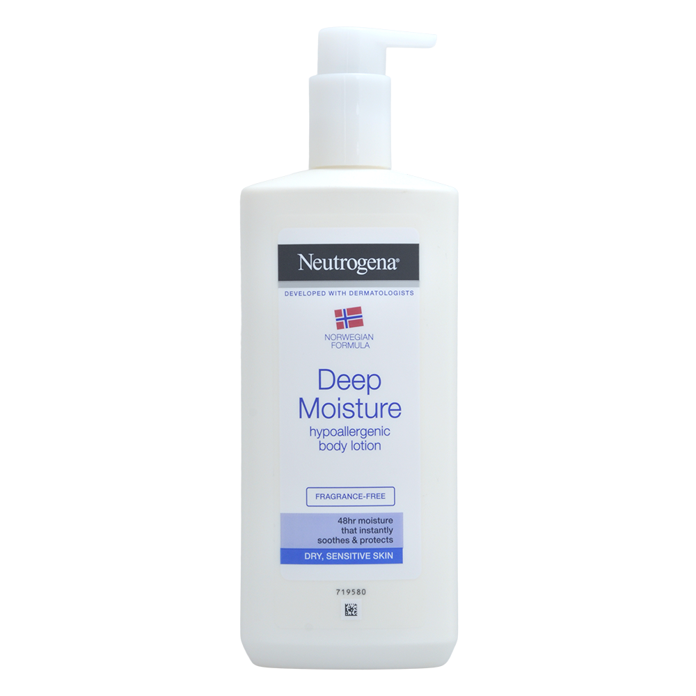 Neutrogena Deep Moisture Body Lotion | 400 ml fra Neutrogena på Mecindo.dk