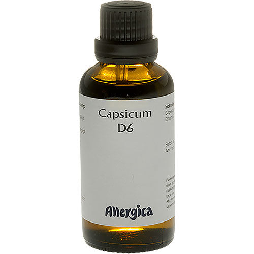Allergica Capsicum D6 | 50 ml fra Allergica på Mecindo.dk