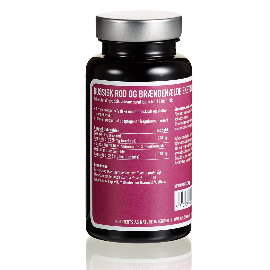 Nani Russisk Rod | 90 kapsler fra Nani på Mecindo.dk