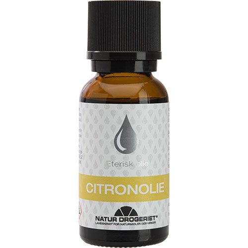 Natur-Drogeriet Citronolie Æterisk | 20 ml fra Natur-Drogeriet på Mecindo.dk