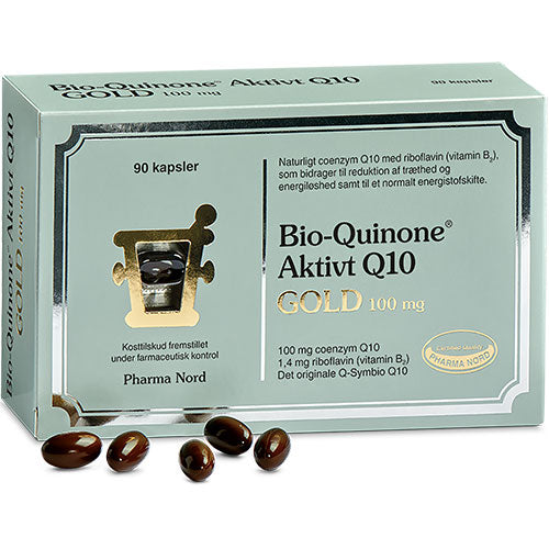 Pharma Nord Bio-quinone Q10 Gold | 90 kapsler fra Pharma Nord på Mecindo.dk