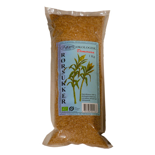 Søbogaard Rørsukker Økologisk Demerara | 1 kg fra Søbogaard på Mecindo.dk