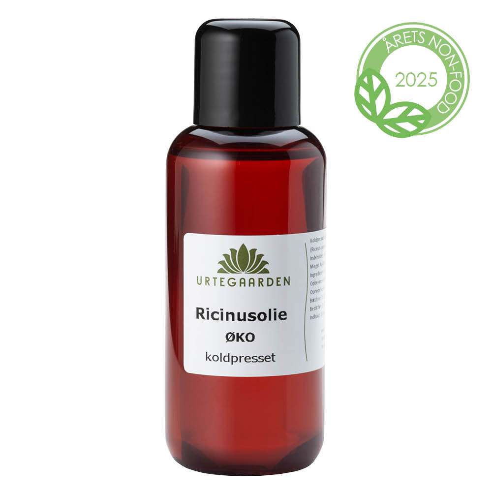 Urtegaarden Castor Oil / Ricinusolie Øko | 100 ml fra Urtegaarden på Mecindo.dk