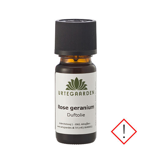 Urtegaarden Rose Geranium Duftolie | 10 ml fra Urtegaarden på Mecindo.dk