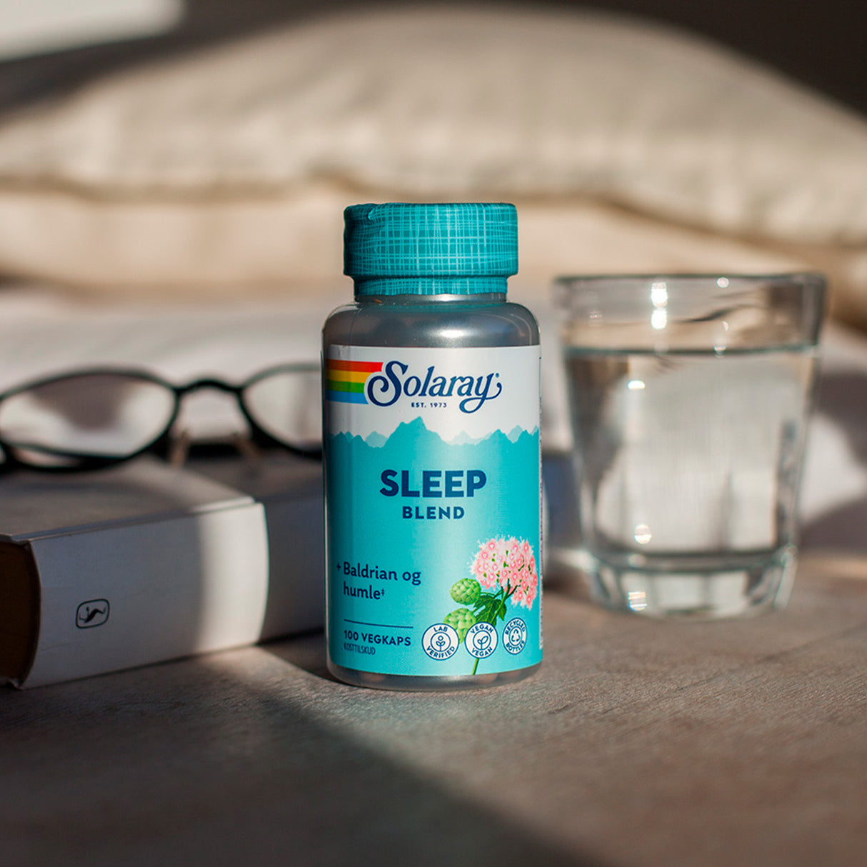 Solaray Sleep Blend | 100 kapsler fra Solaray på Mecindo.dk