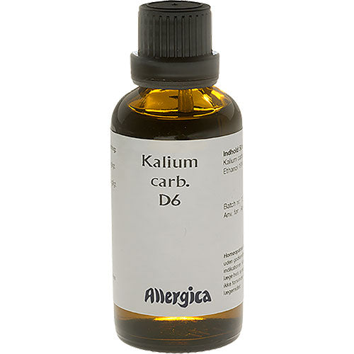 Allergica Kalium Carb. D6 | 50 ml fra Allergica på Mecindo.dk