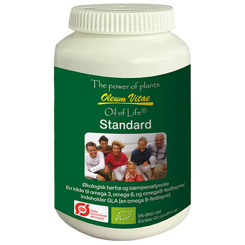 Oil of Life Standard Olie Kapsler Økologisk | 120 kapsler fra Oil of Life på Mecindo.dk