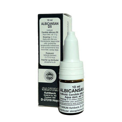 Sanum Albicansan Dråber D5 | 10 ml fra Sanum på Mecindo.dk