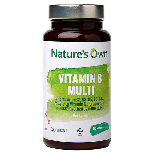 Natures Own Multi Vitamin B Extra | 50 Tabl. fra Natures Own på Mecindo.dk