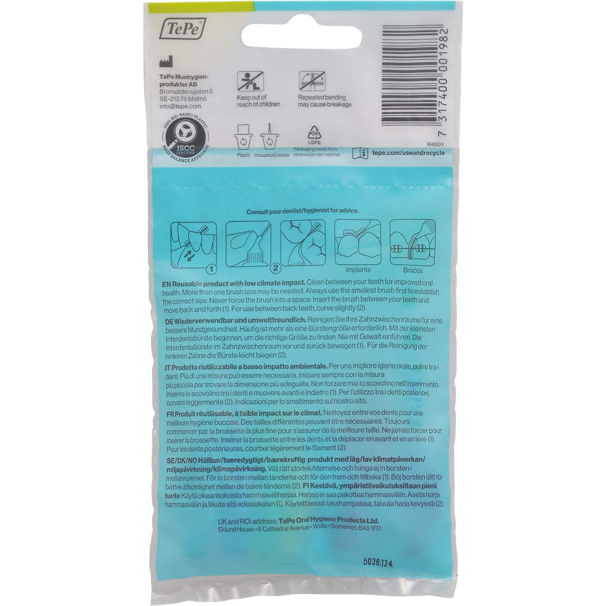 TePe Mellemrumsbørste Mixed Pack fra Mecindo.dk på Mecindo.dk