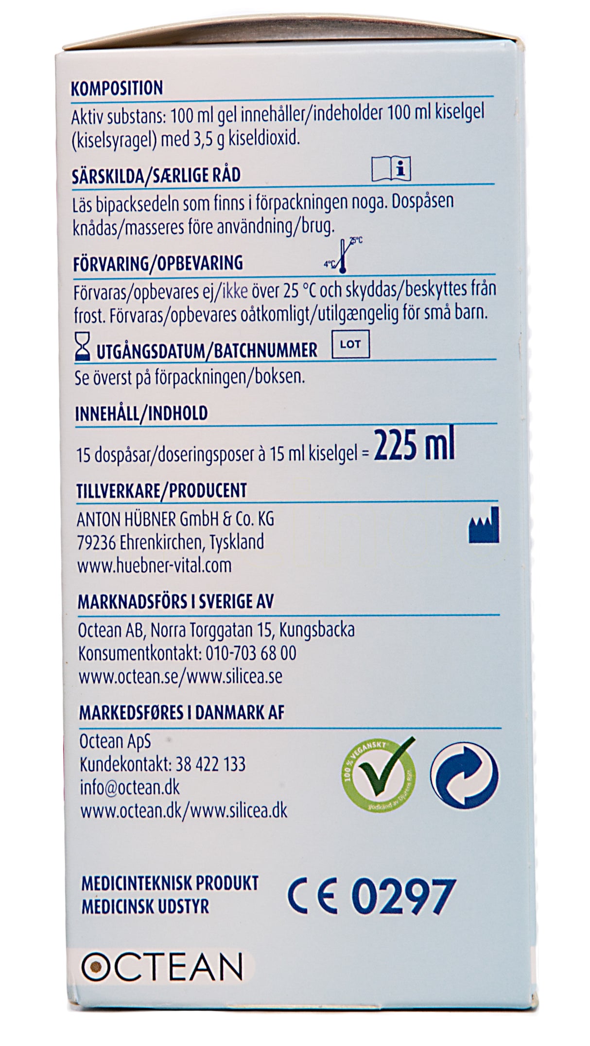 Silicea Mave-tarm Direkt | 225 ml fra Silicea på Mecindo.dk