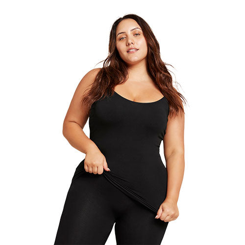 Boody Cami Top Sort | Str. Xl fra Boody på Mecindo.dk