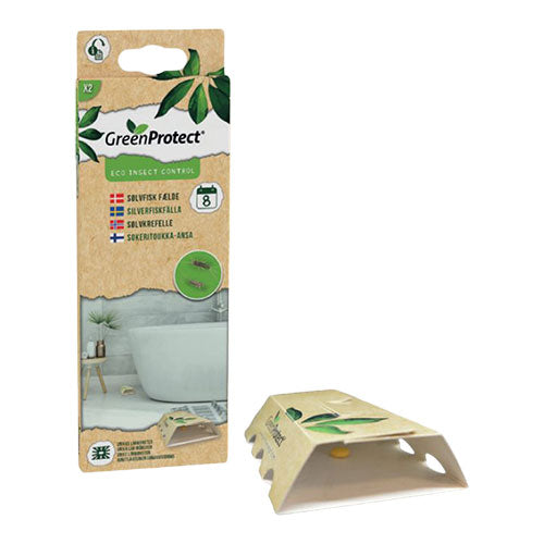 GreenProtect Sølvfisk-/skægkræ Fælde fra GreenProtect på Mecindo.dk
